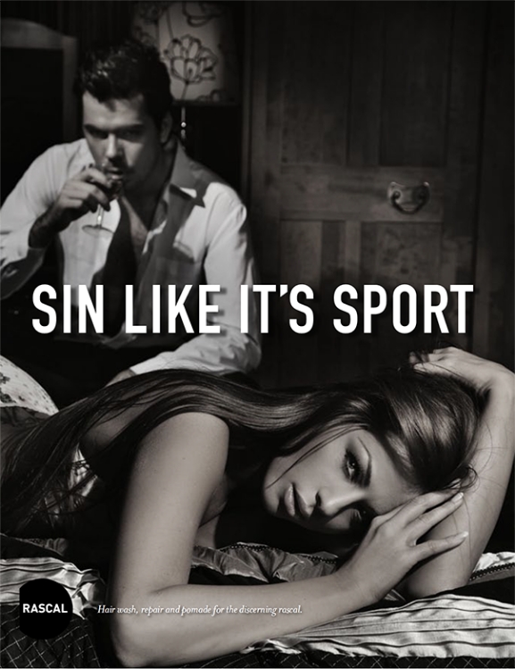 Rascal - Sin Like It's Sport, Ad Design