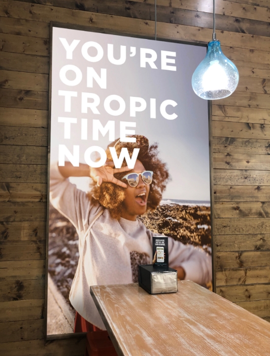 Tropical Smoothie Cafe - Tropic Time, Poster