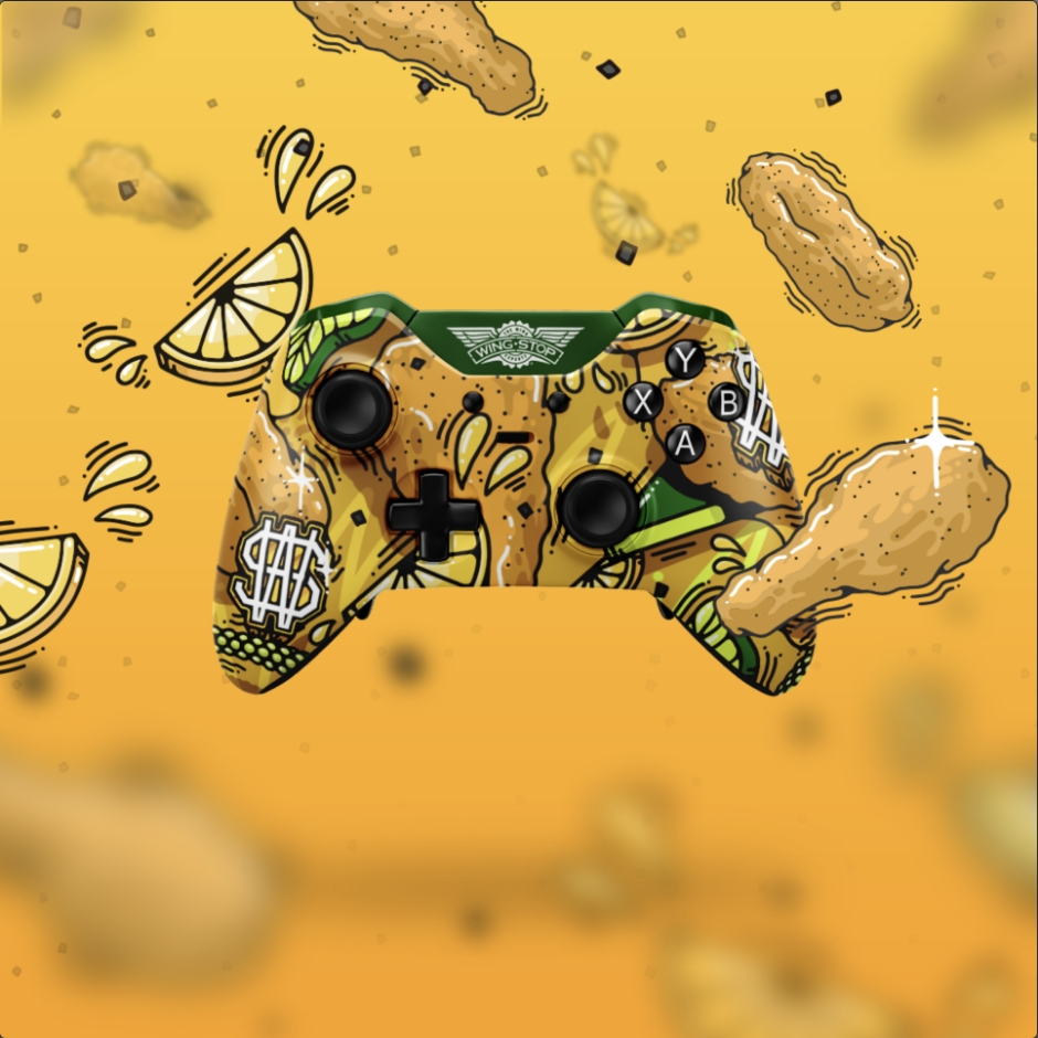 Wingstop - Lemon Pepper Xbox Controller
