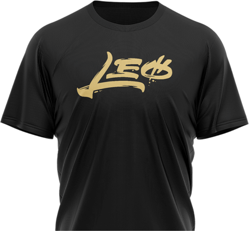 Leo Cyber Security - Logo Shirt Black