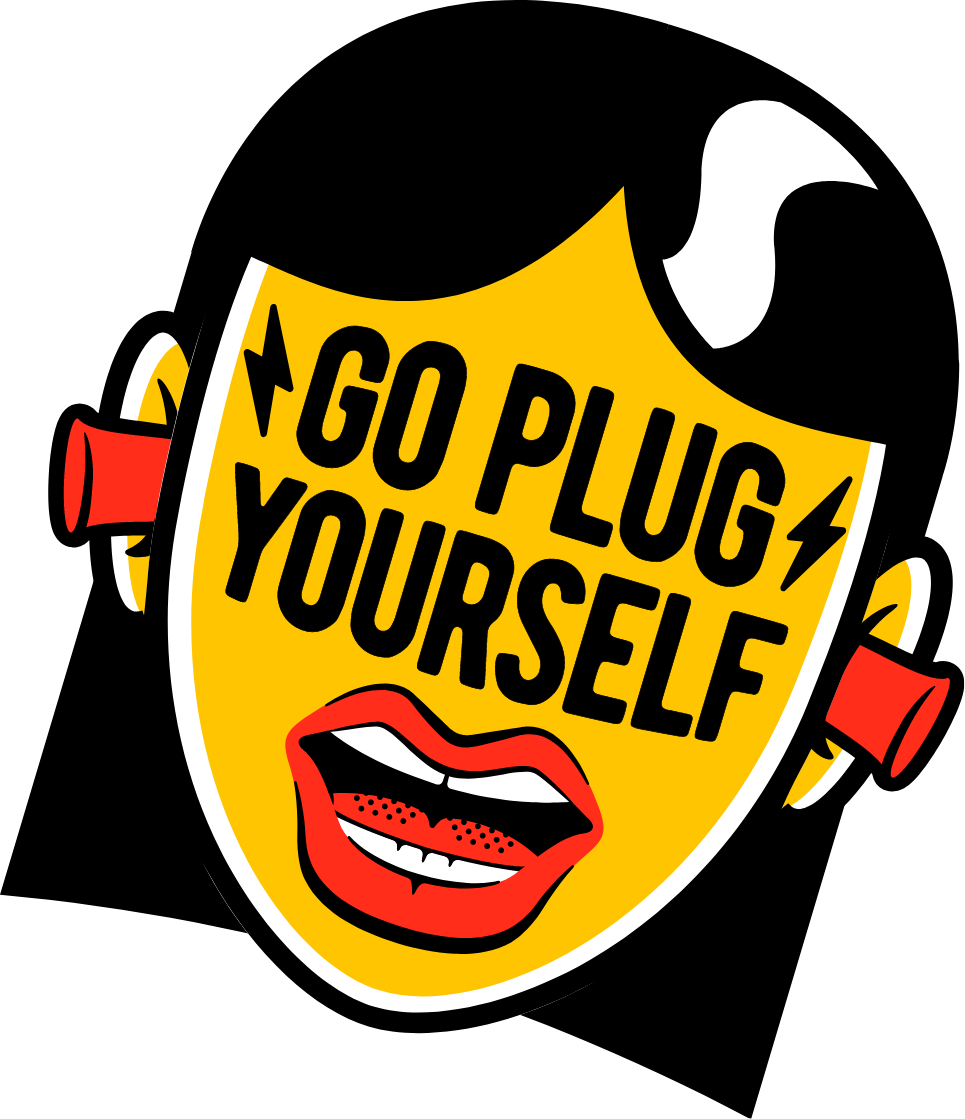 Sticker Go Plug Yourself