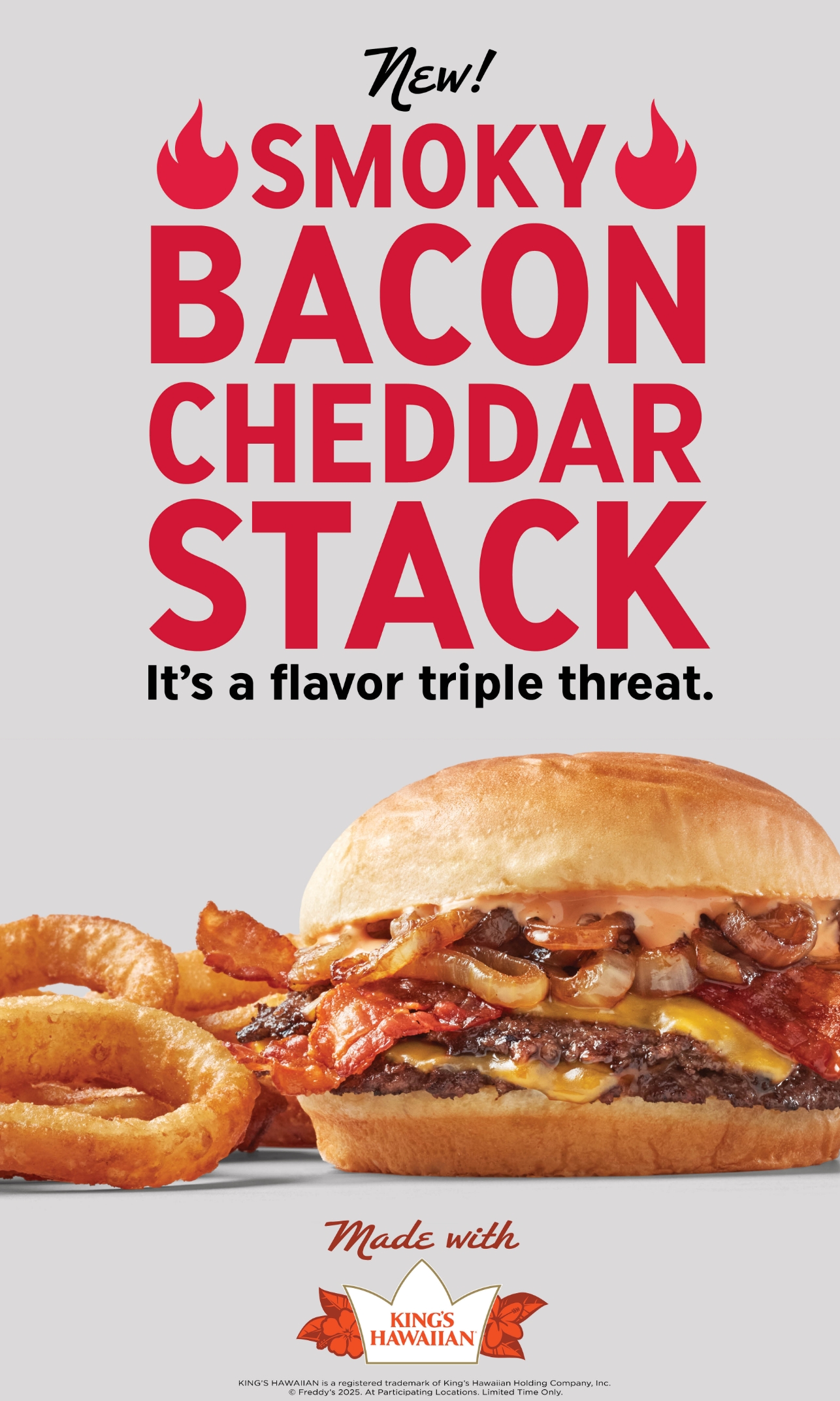 BACON CHEDDAR STACK