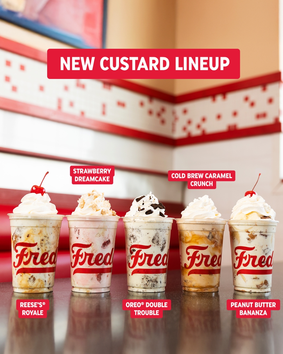 NEW CUSTARD LINEUP